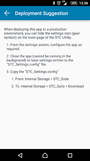 Scan-To-Connect (STC) Utility PC