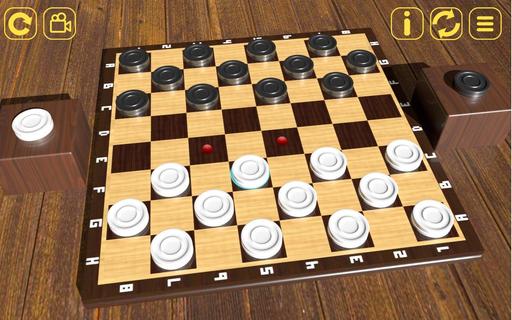 Checkers Game - Draughts Game