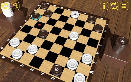 Checkers Game - Draughts Game