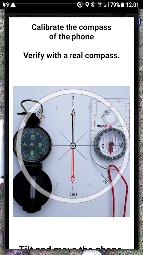 Satellite compass