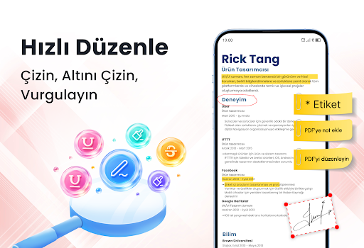 PDF Okuyucu - PDF Düzenle PC