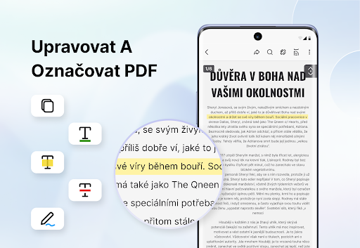 Čtečka PDF: Převod A Sken