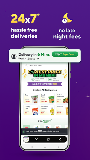 Zepto:10-Min Grocery Delivery* PC