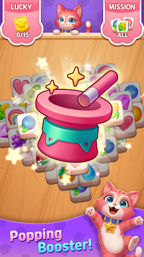 Kitty Home: Match 3 Tiles پی سی