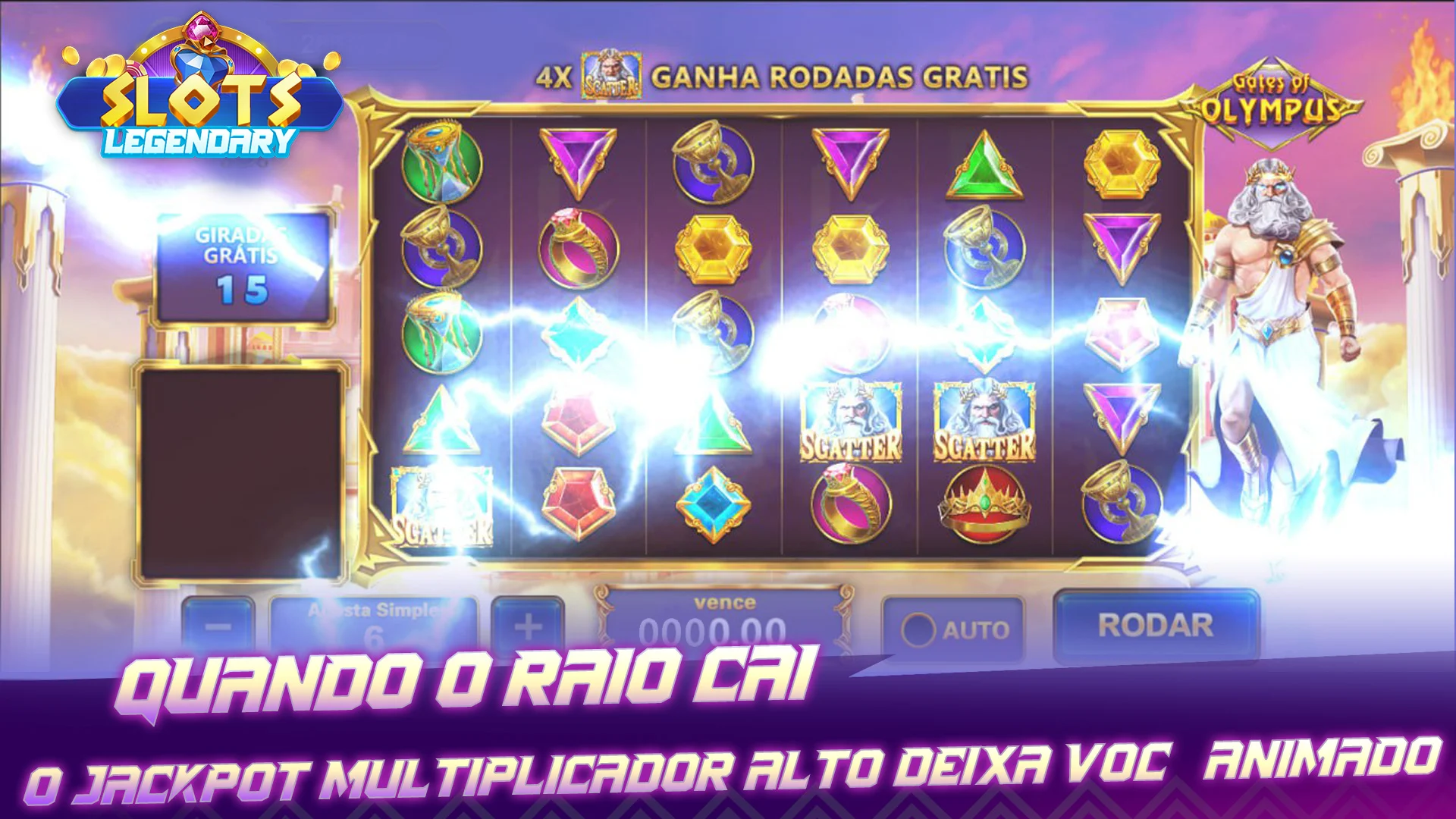 Baixe Legendary Slots - Casino Games no PC com MEmu