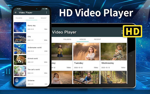 Odtwarzacz wideo na Androida