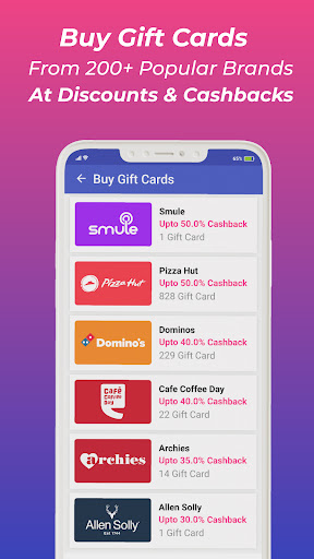 Zingoy: Gift Cards & Cashback پی سی