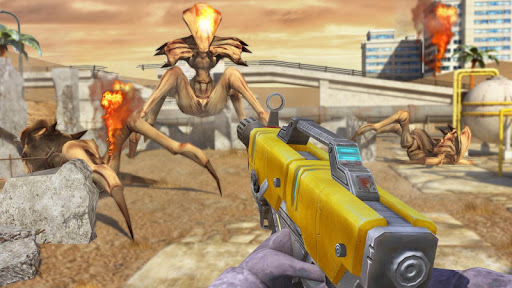 Alien Attack Shooting Game 3D