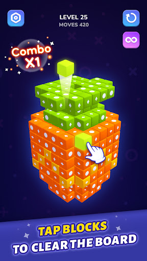 Block Away - Tap Out Puzzle