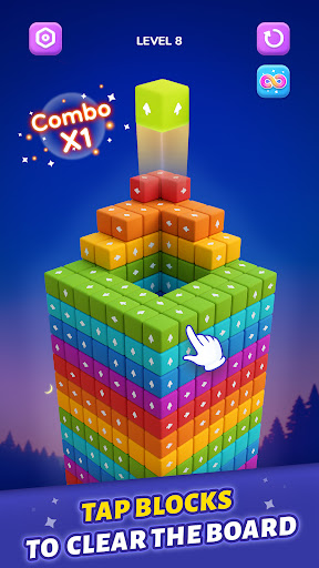 Block Away - Tap Out Puzzle