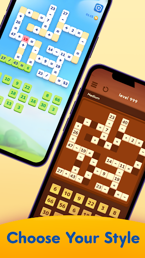 Math Crossword — Number puzzle PC