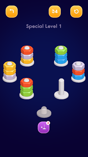 Nut Sort - Juegos de Ordenar