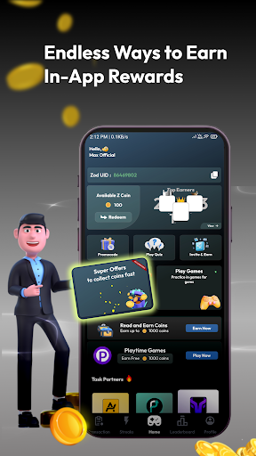 Zod Rewards | Play & Earn PC