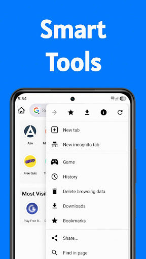 komputer Web Browser - Zordo Browser