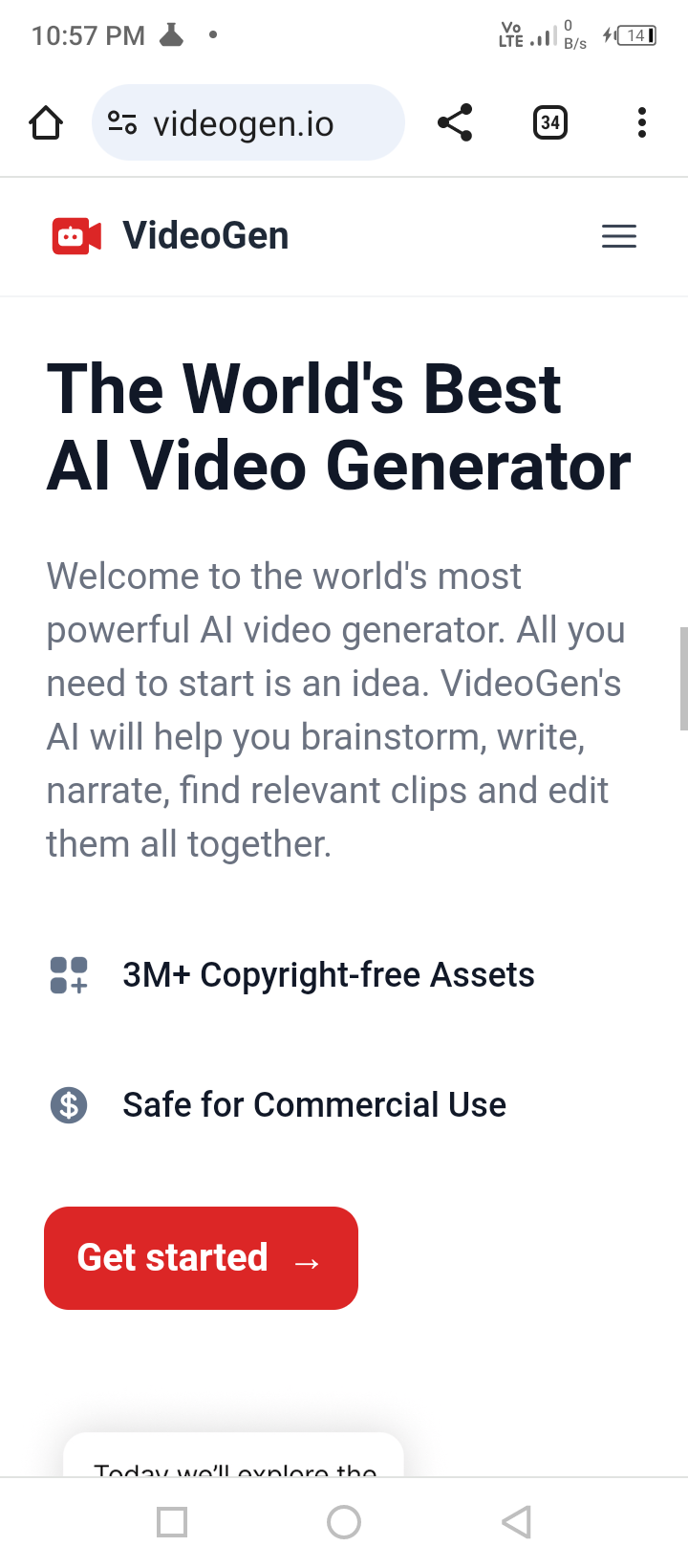 Videogen : Ai Video Editor PC