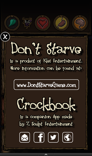 Crockbook for Don't Starve