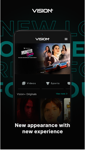 Vision+ : Live TV, Film & Seri PC
