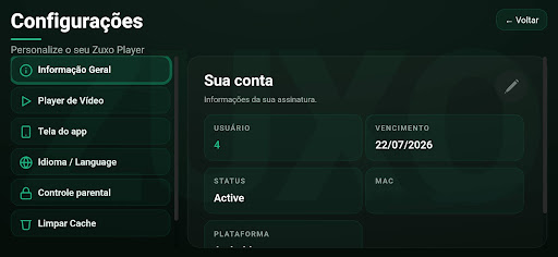 Zuxo Player para PC