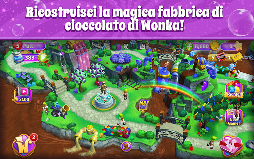 Wonka: Mondo di Caramelle – Match 3
