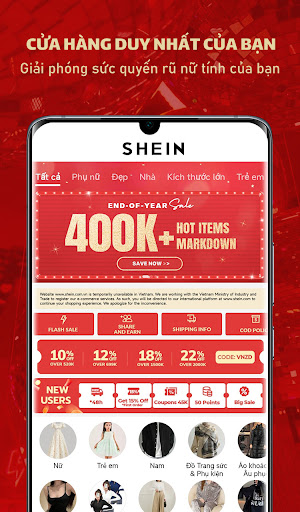 SHEIN-Mua sắm trực tuyến