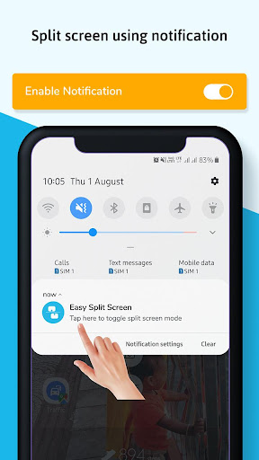 komputer Split Screen: Multitasking