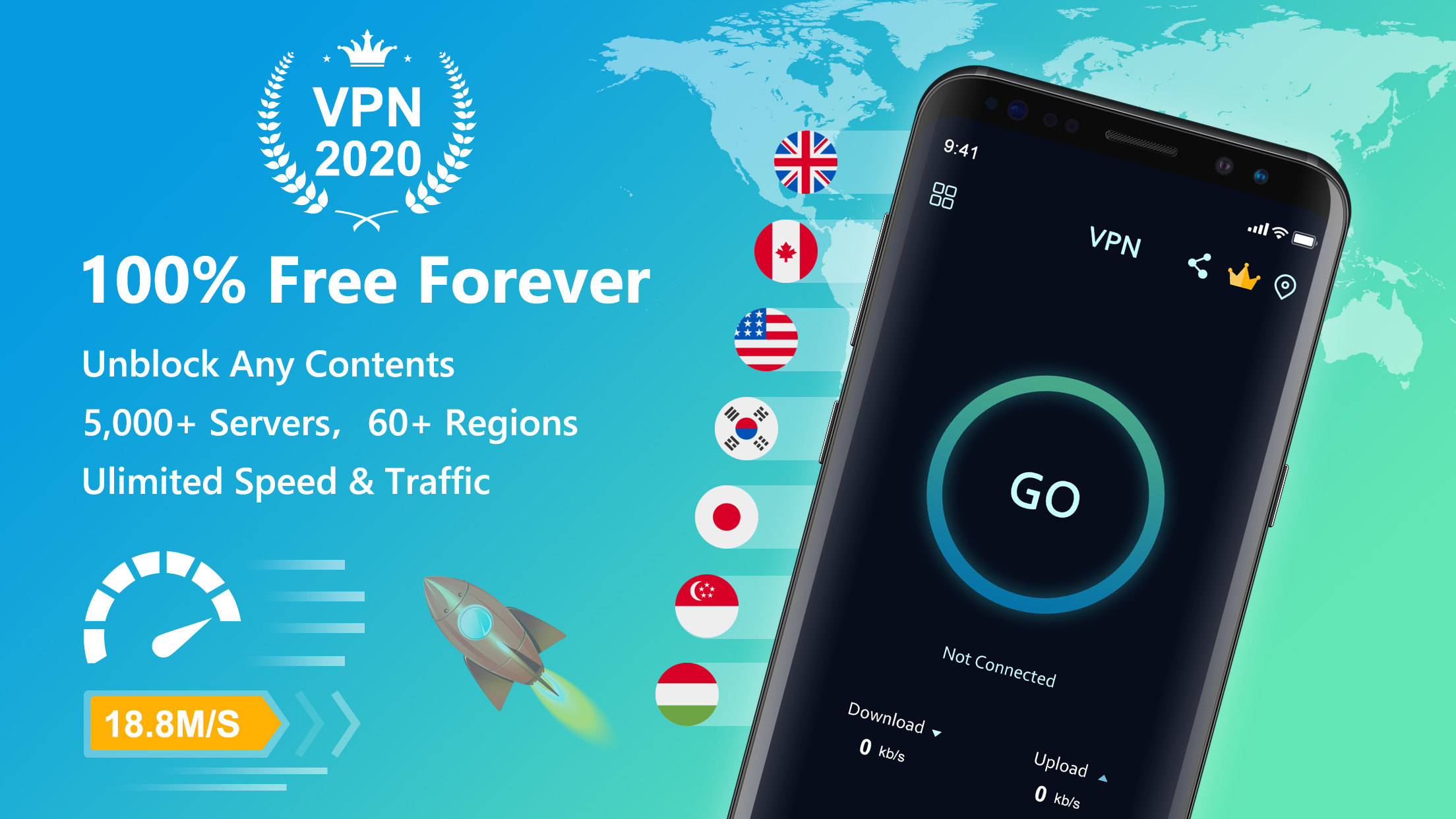 VPN Free - Unlimited Proxy & Fast Unblock Master PC