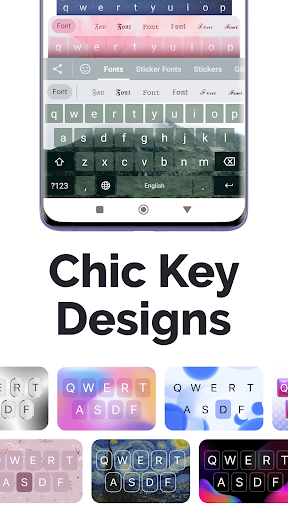 Fonts Art: Cute Keyboard Font