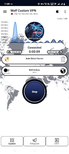 Wolf Custom VPN الحاسوب