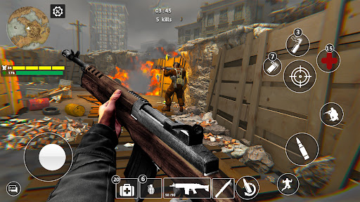 komputer WW2 Sniper War: Gun War Games