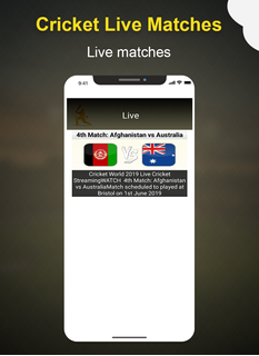 Cricket Live Matches الحاسوب
