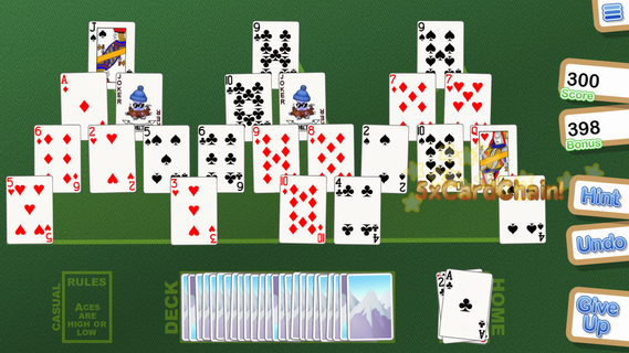 Crystal TriPeaks Solitaire PC