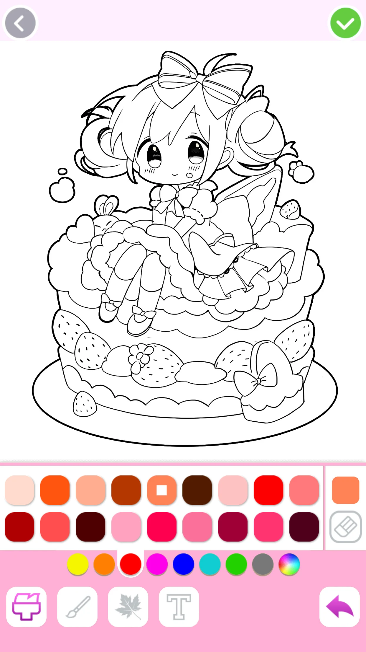 Trò chơi tô màu - Anime Color PC