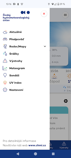 Počasí ČHMÚ PC