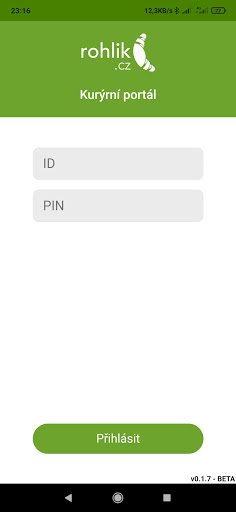 Kurýrní portál Rohlik.cz PC