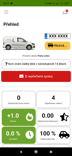 Kurýrní portál Rohlik.cz PC