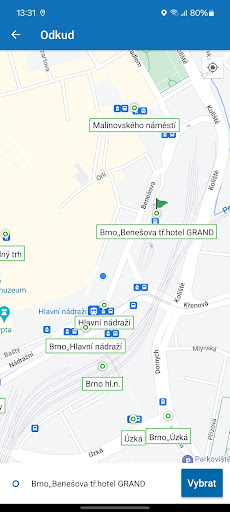 Jízdní řády IDOS پی سی