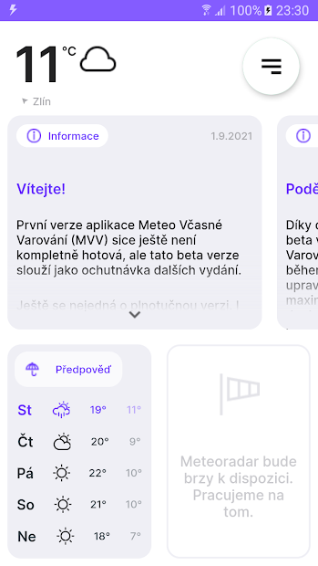 Meteo Včasné Varování PC