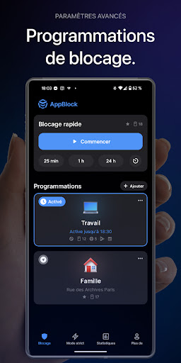 AppBlock - blocage d'applis PC