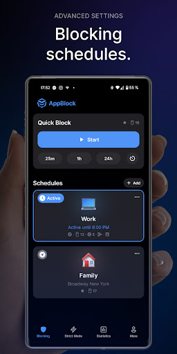 komputer AppBlock - Block Apps & Sites