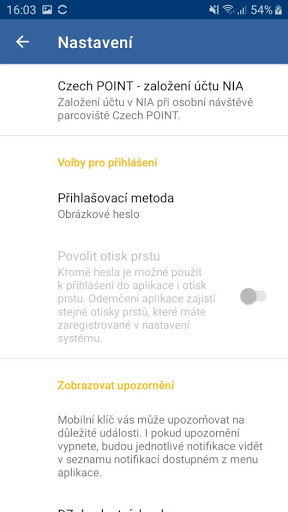 Mobilní klíč PC