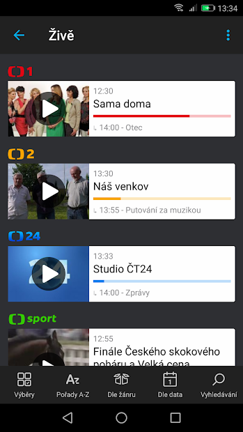 iVysílání České televize PC