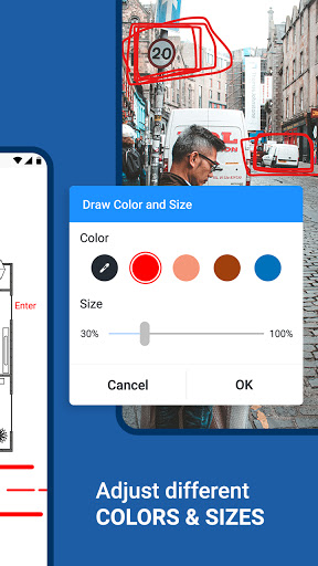 Draw on screen & Capture