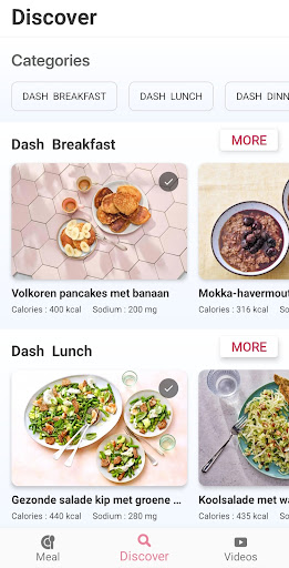 DASH Dieet Nederlands App