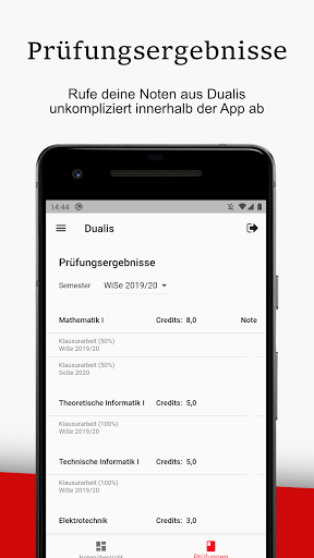 DHBW Studenten App PC