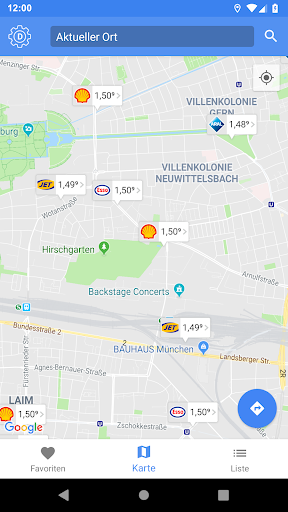 1-2-3 Tanken - Benzinpreise PC