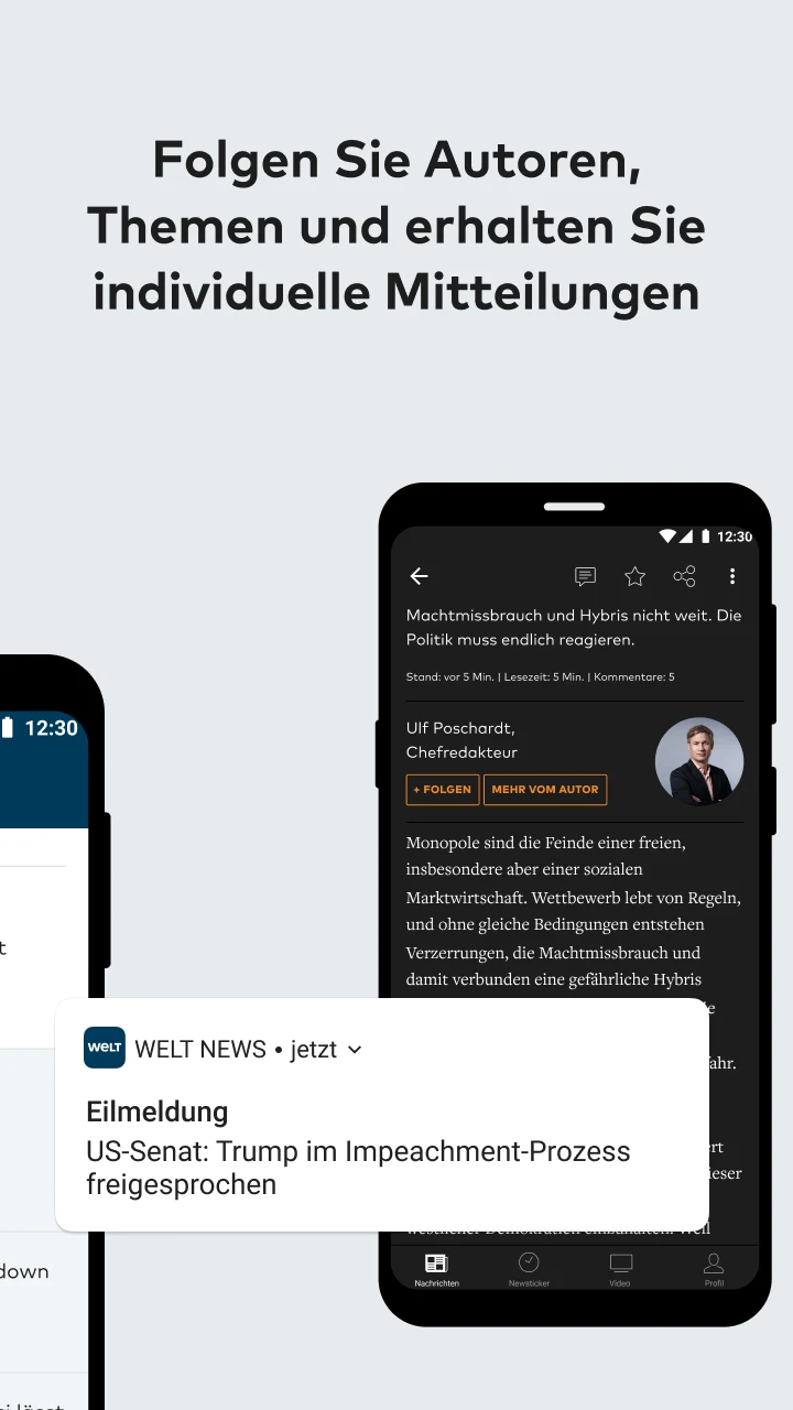 WELT News – Nachrichten live PC
