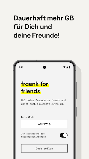 fraenk: Die Mobilfunk App PC