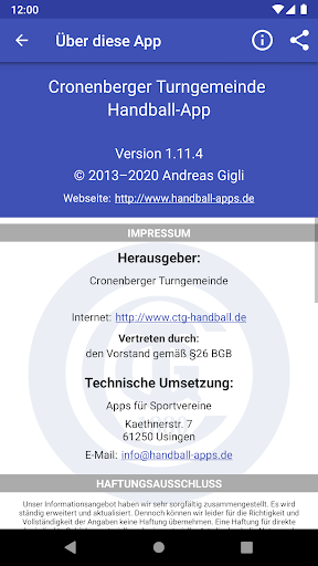 Cronenberger Turngemeinde Hand PC