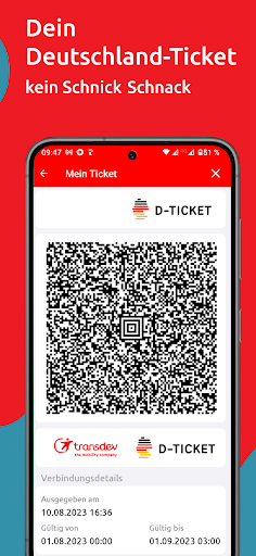 Deutschlandticket.de App