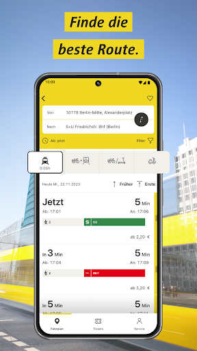 BVG Fahrinfo: Routenplaner PC